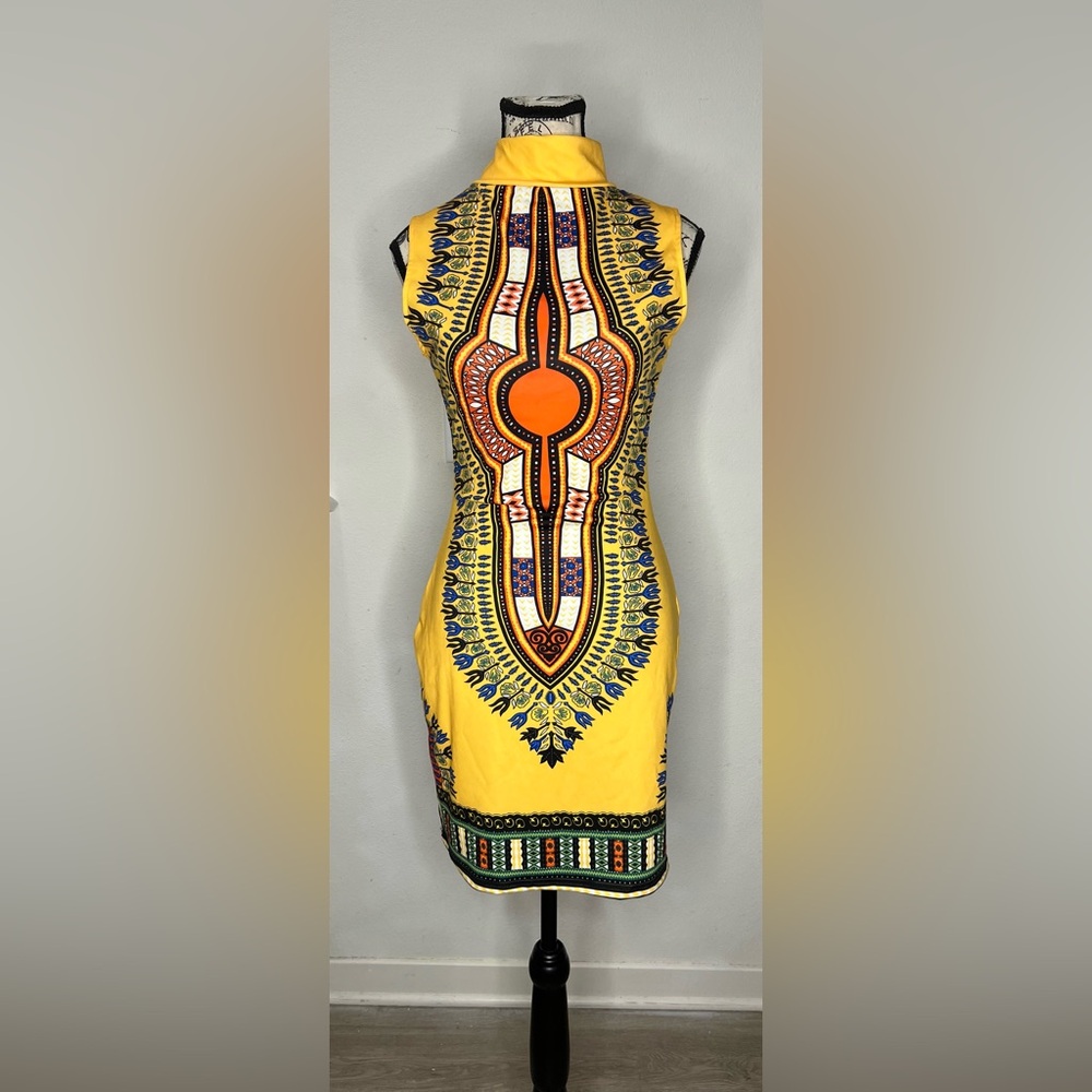 Colorful club summer dress